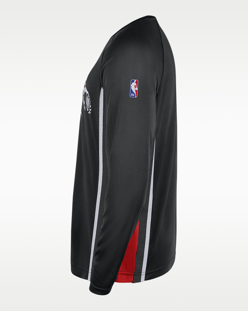 Toronto Raptors City Edition Men's Men's Nike Dri-FIT Long-Sleeve Top 3