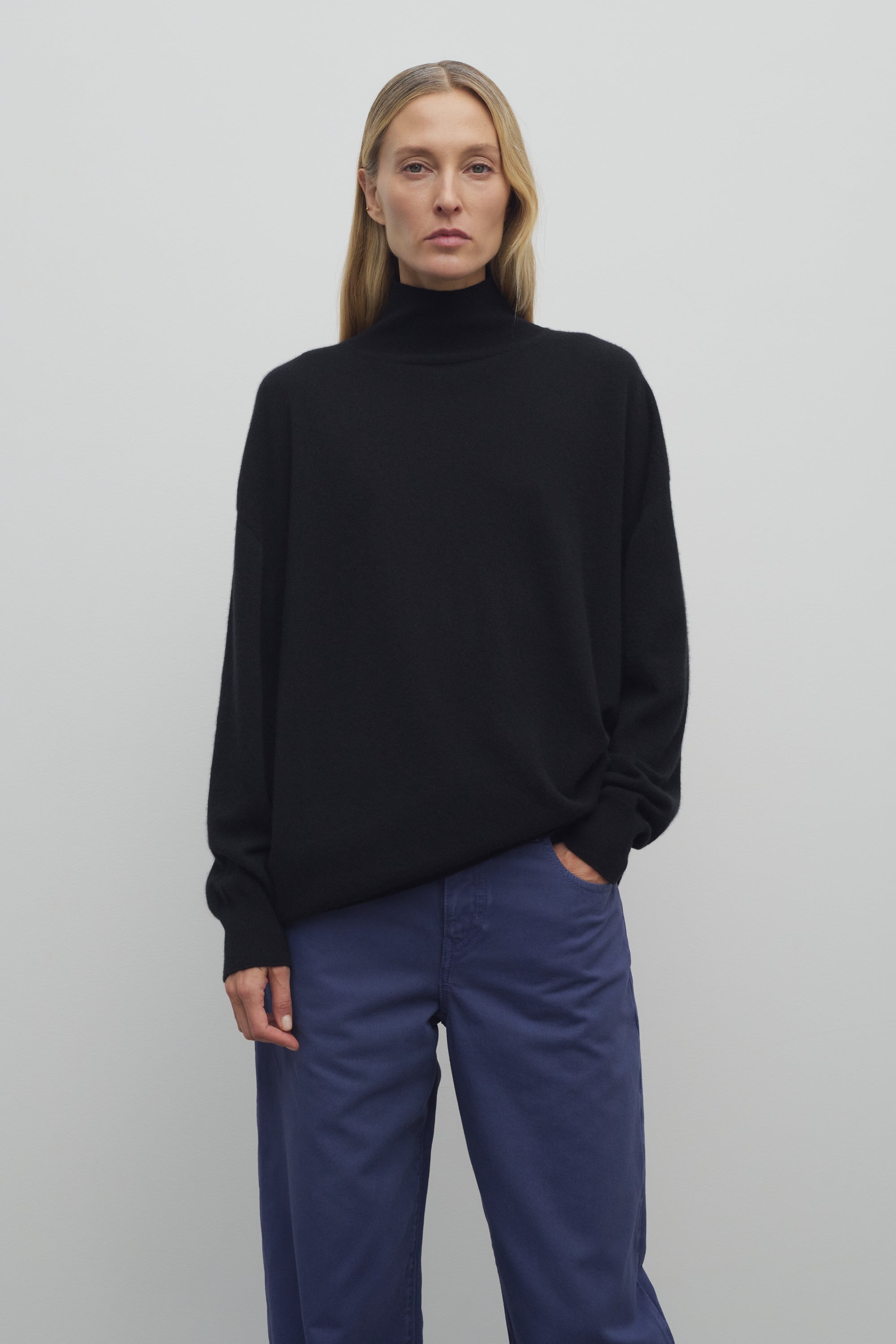 Jabari Sweater in Cashmere - 3