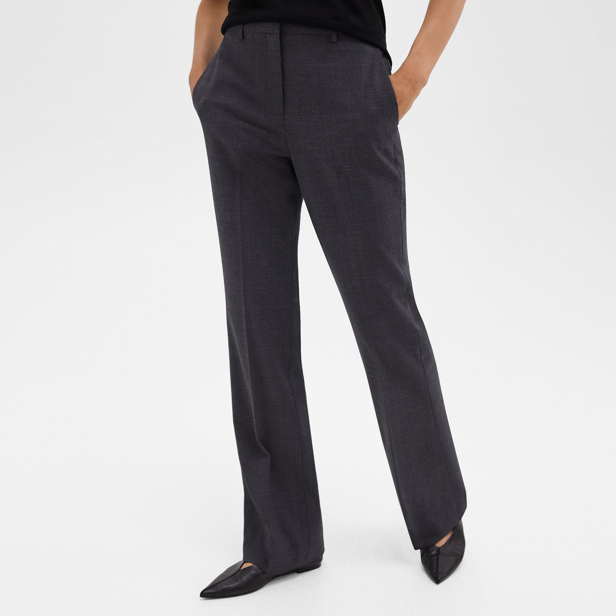 Flared Pant in Good Wool - 5