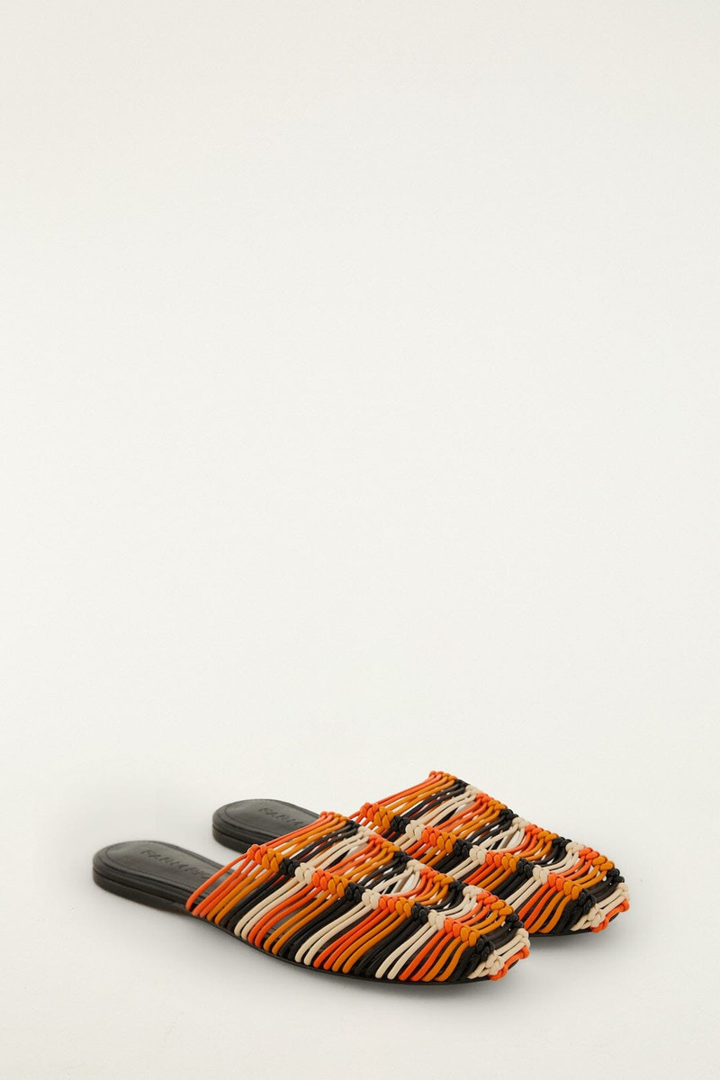 FARM RIO Macrame Flat Mule outlook