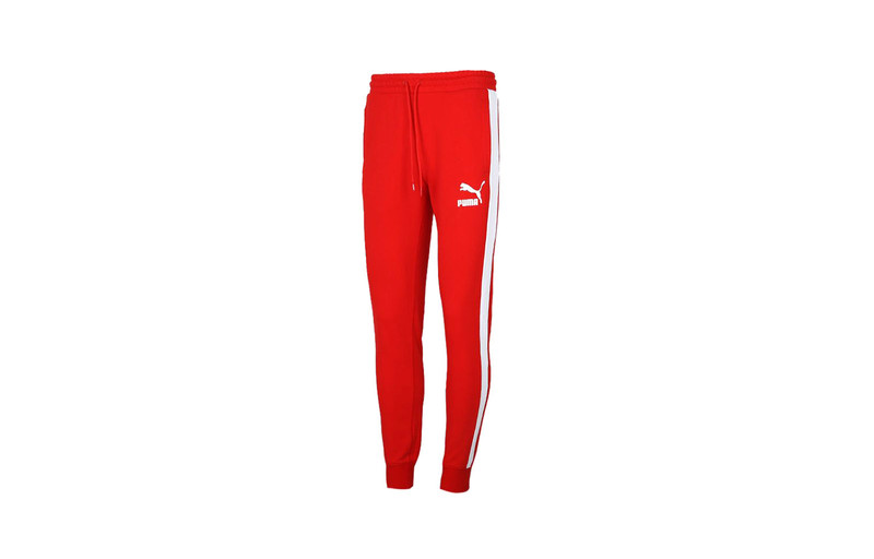 PUMA PUMA Iconic T7 Track Pants 'Red' 599329-11 outlook
