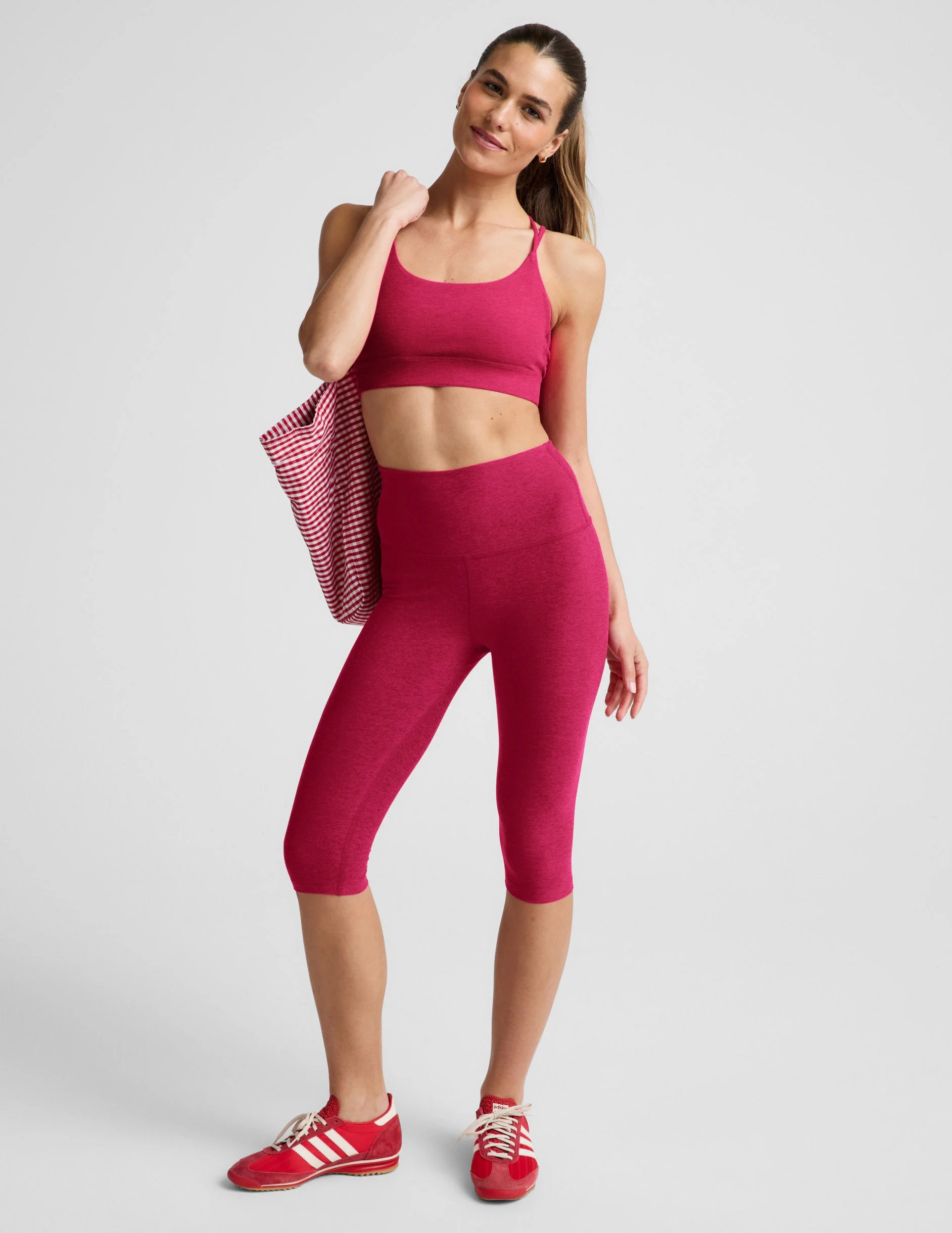 Spacedye™ Pedal Pusher High Waisted Legging - 1