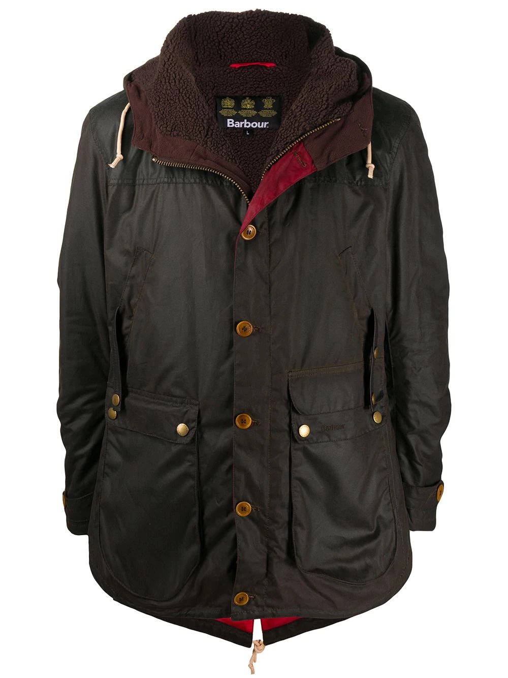 Game waxed parka jacket - 1