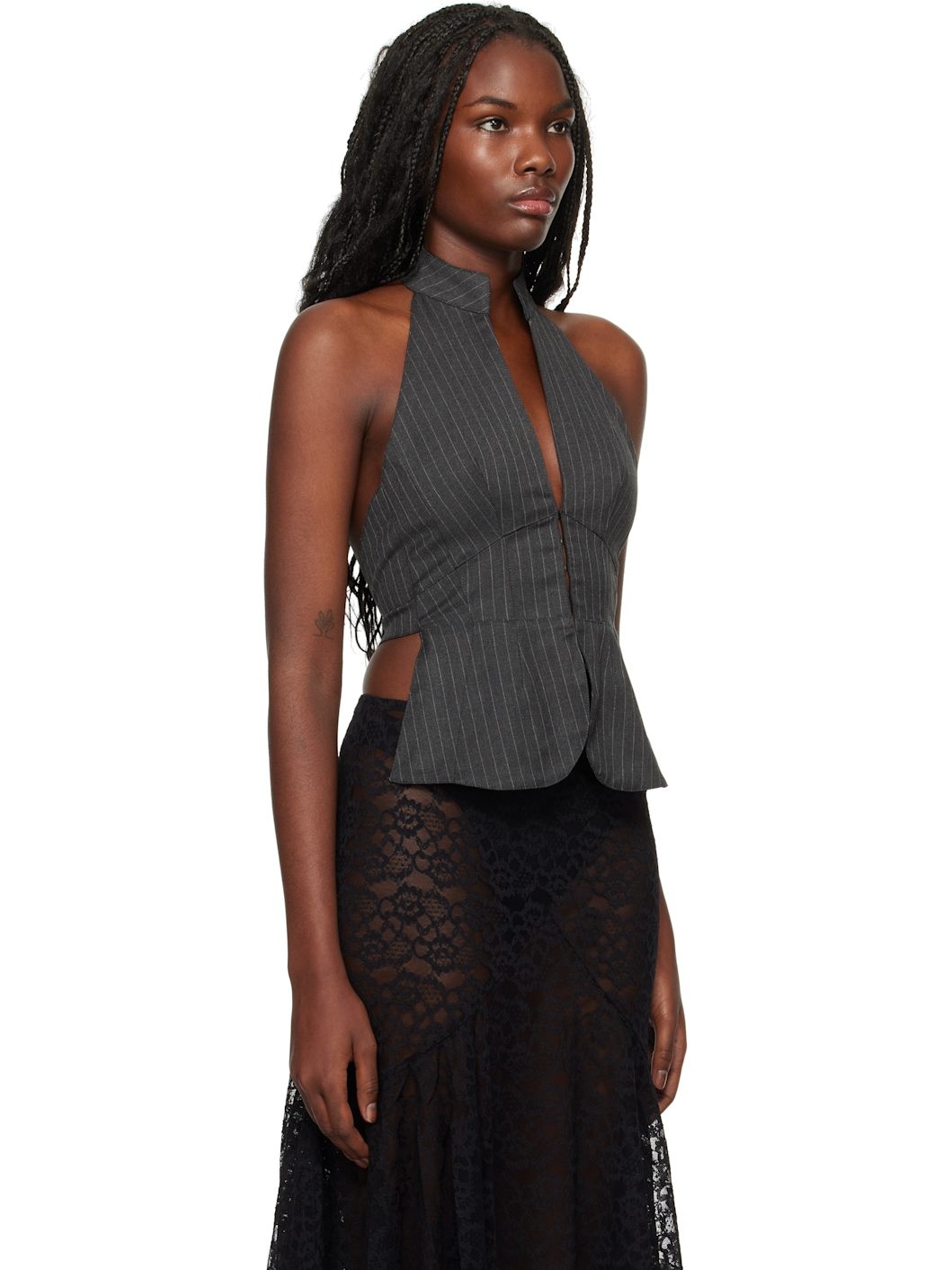 Gray Ring Top - 2