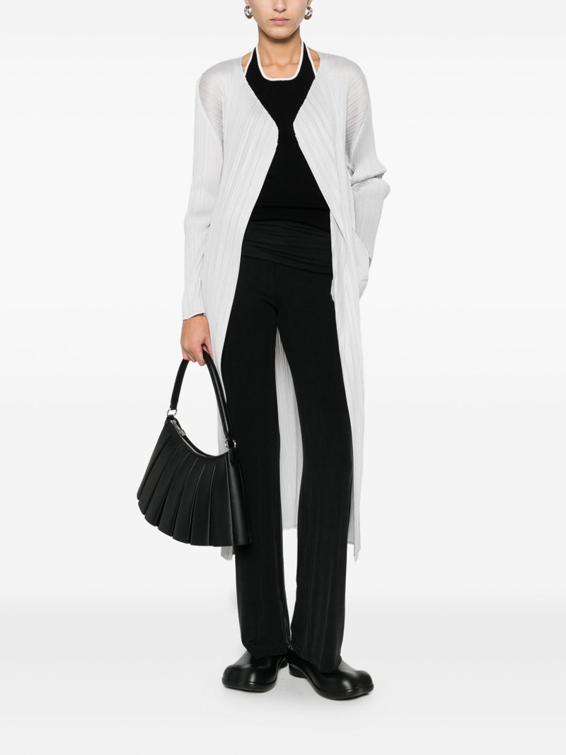 Pleats Please Issey Miyake plissé-effect cardigan outlook