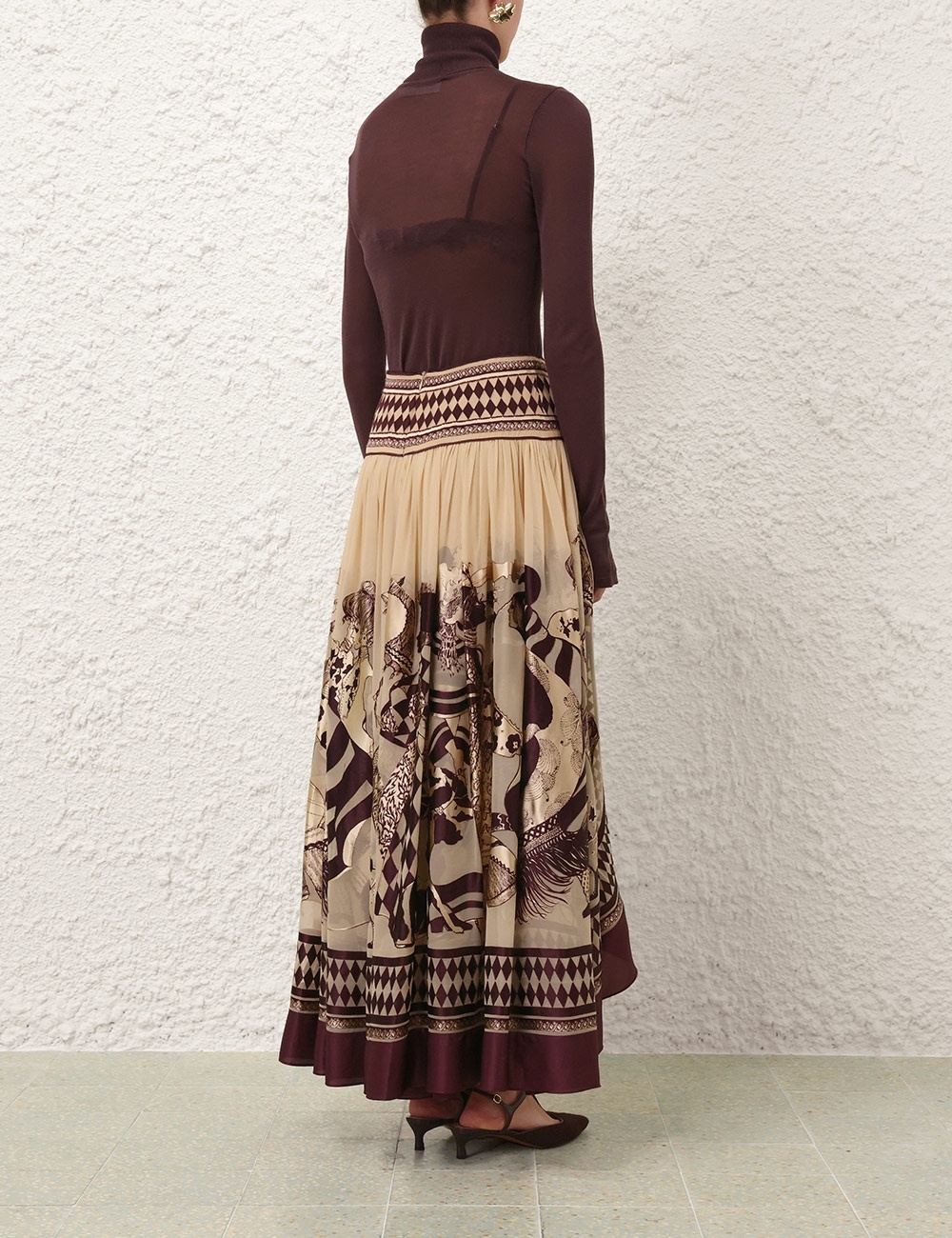 ILLUSTRATION OTTO MAXI SKIRT - 4