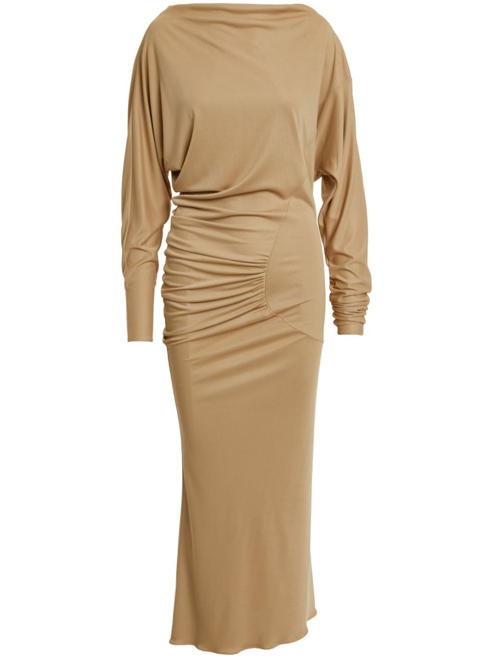 The Oron ruched maxi dress - 1