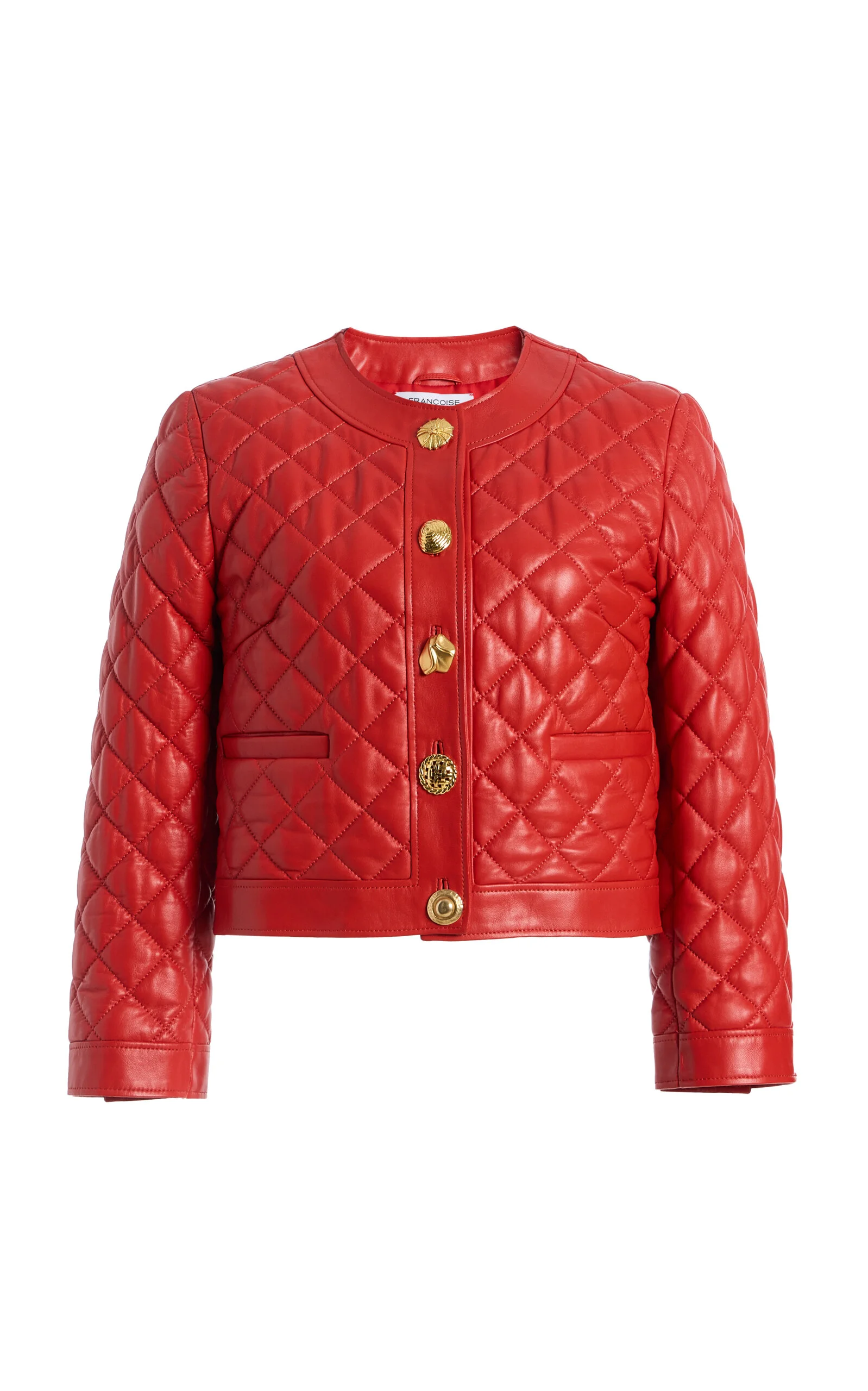 Gracie Quilted Leather Jacket - 1