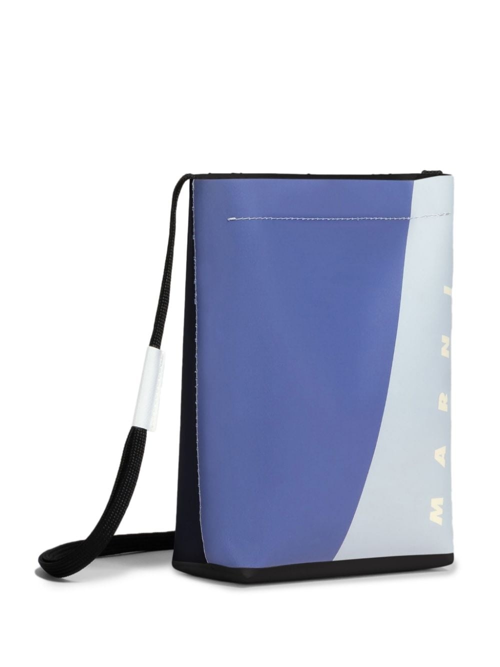 colour-block logo shoulder bag - 4