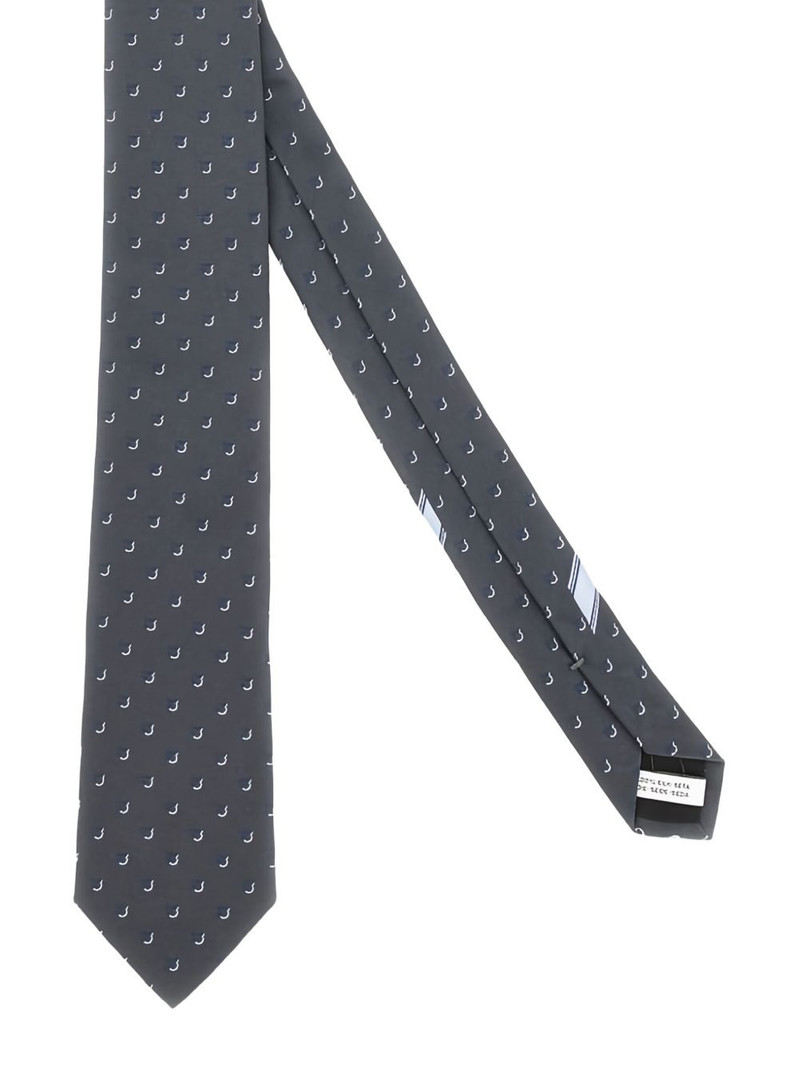 FERRAGAMO dotted silk tie outlook