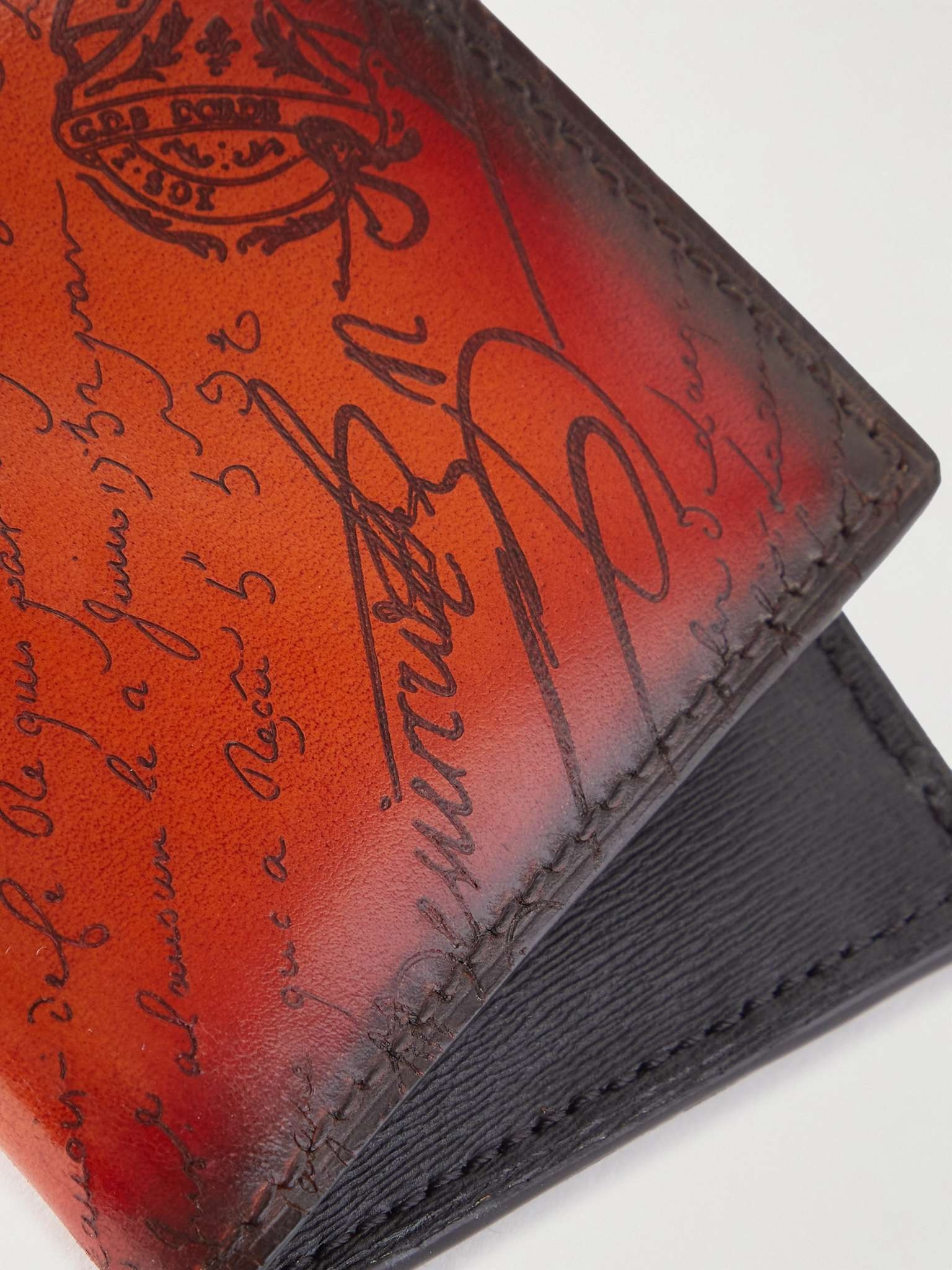 Scritto Leather Cardholder - 4