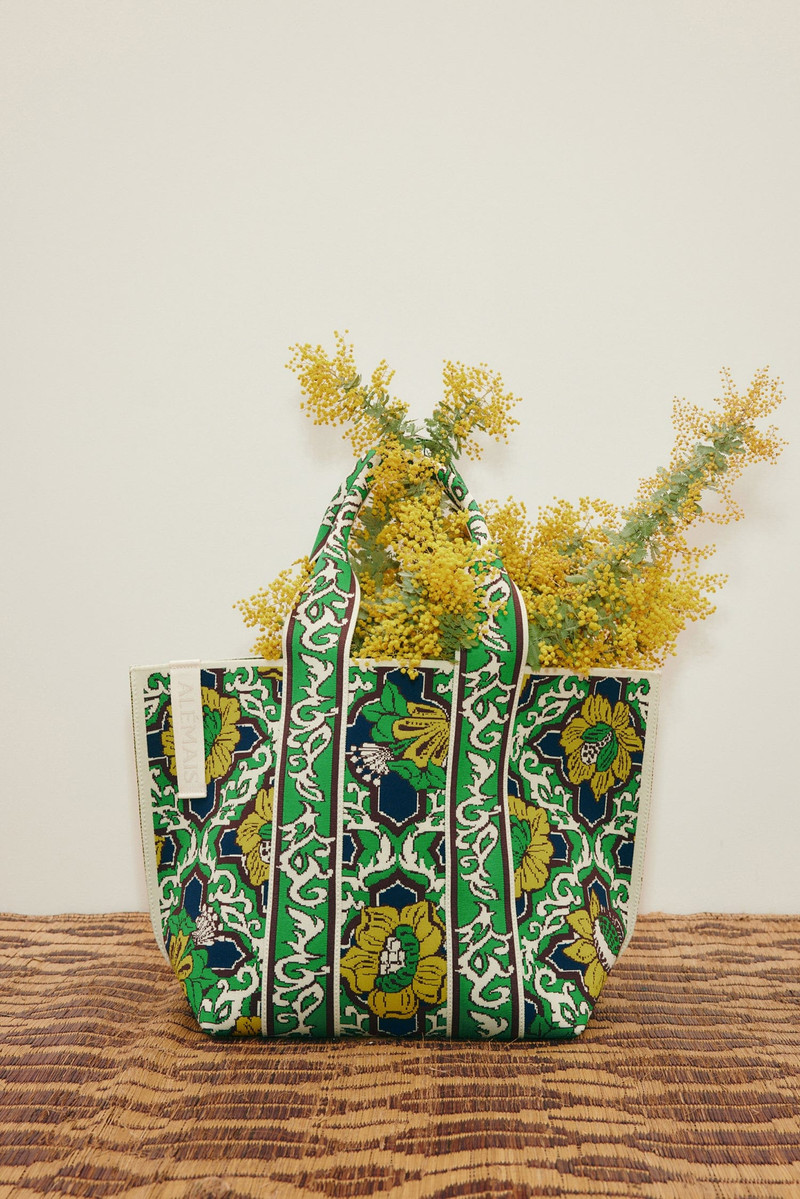 ALÉMAIS Liana Jacquard Maxi Tote outlook