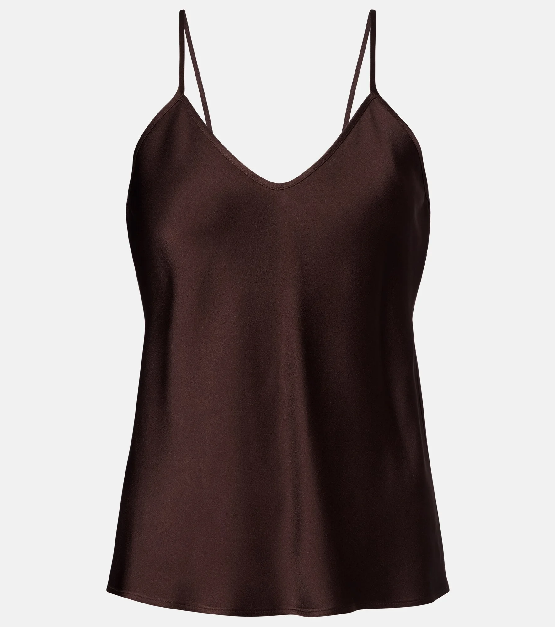 Crêpe satin camisole - 1