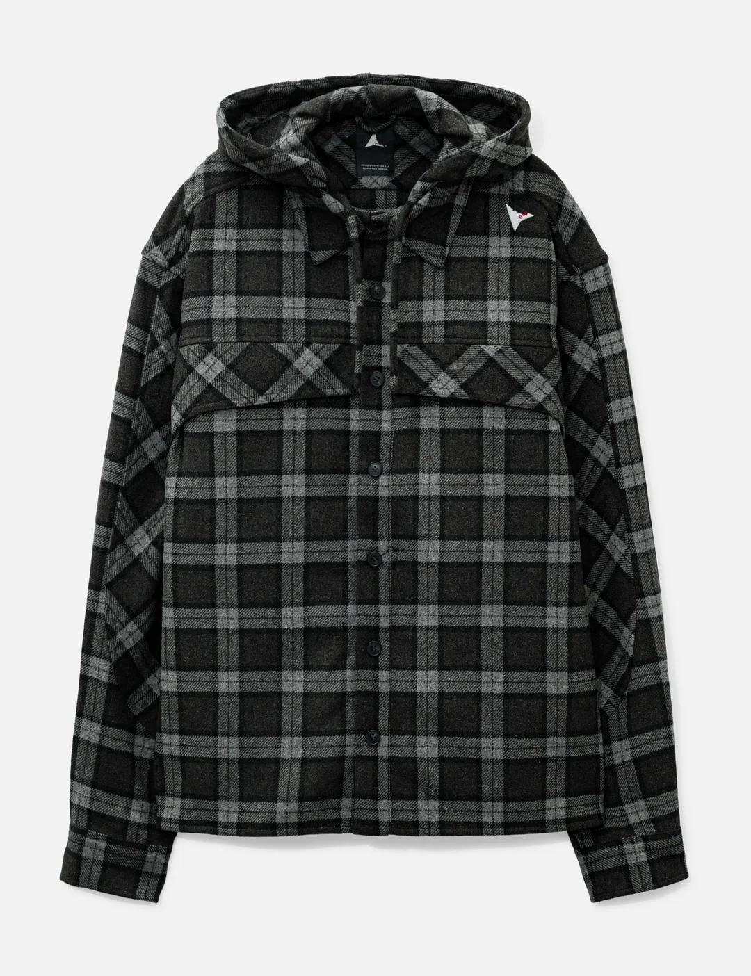 LOGGER WOOL CHECK LONG SLEEVE SHIRT - 1