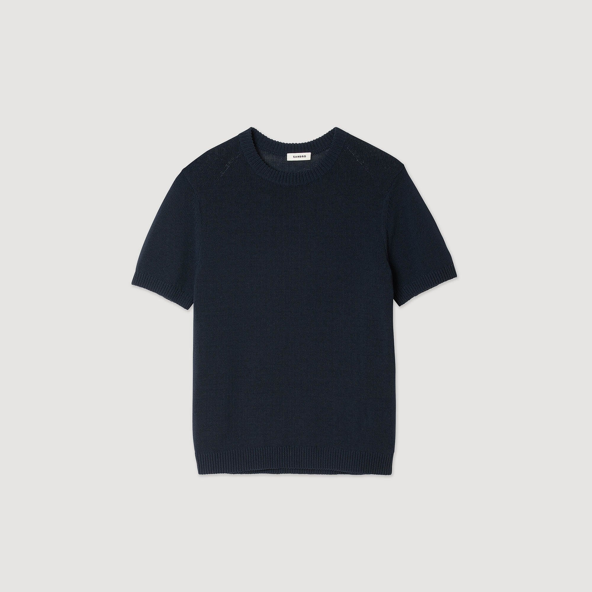 FINE KNIT T-SHIRT - 6