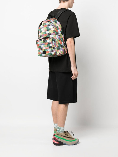 KENZO Labels logo-print backpack outlook