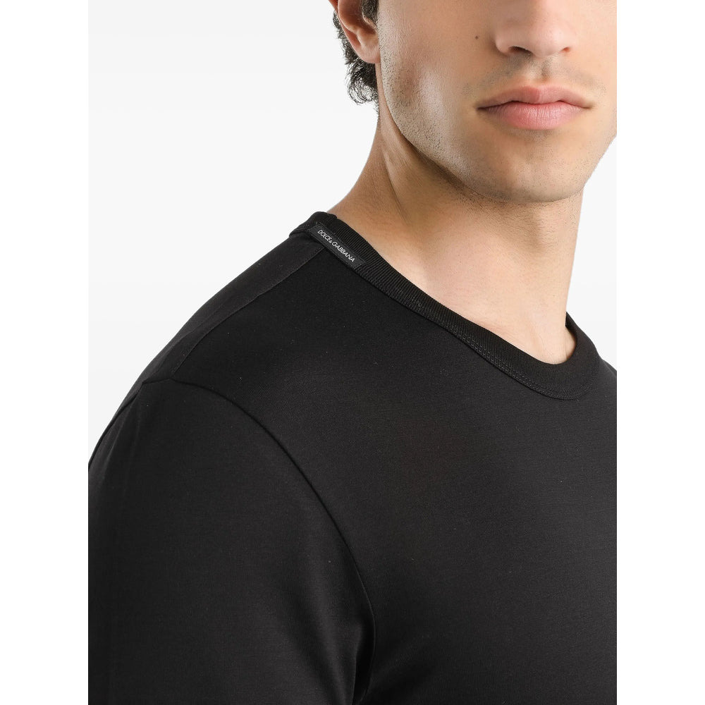 Dolce & Gabbana Black T-Shirts & Vests - T-Shirts Men - 5