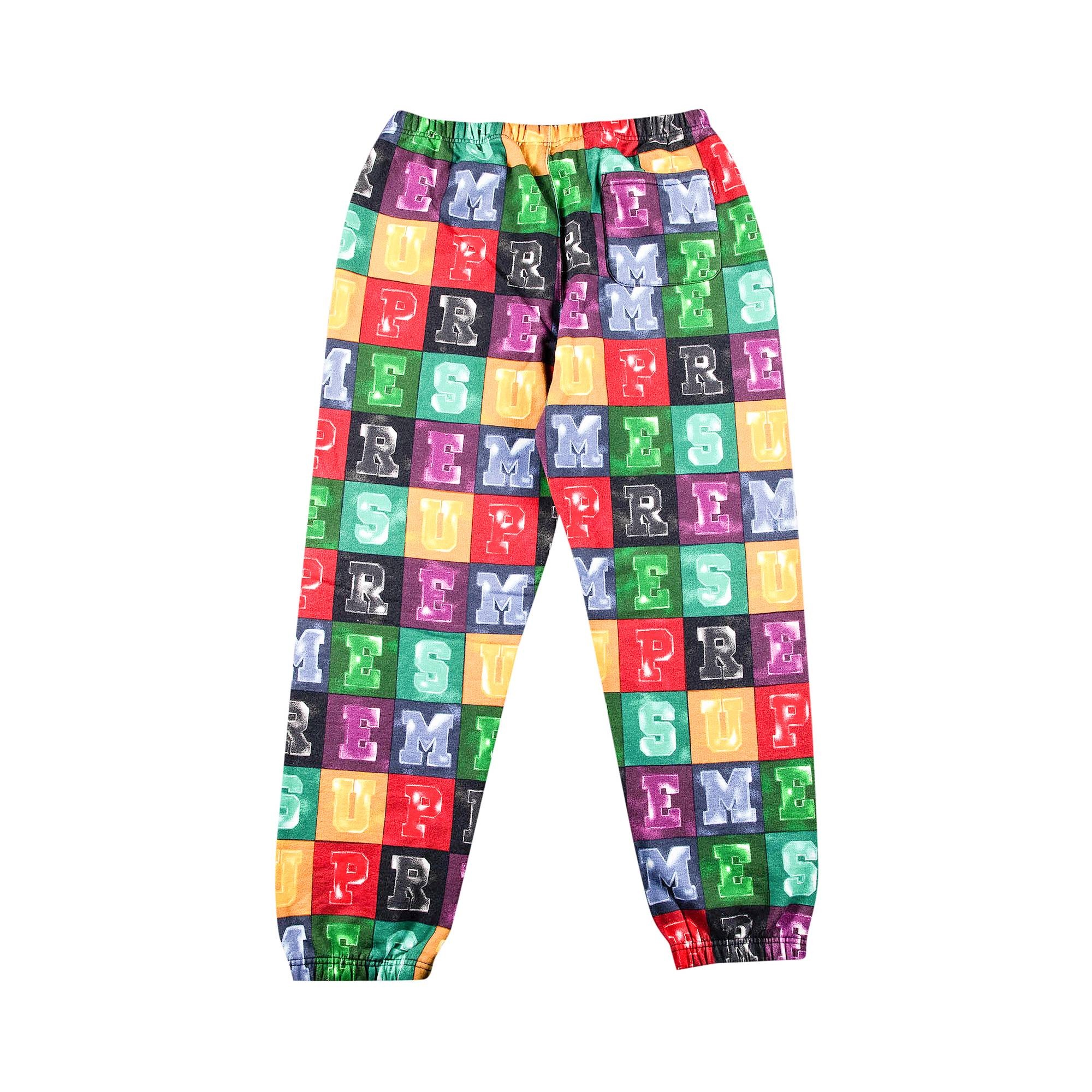 Supreme Blocks Sweatpant 'Multicolor' - 2