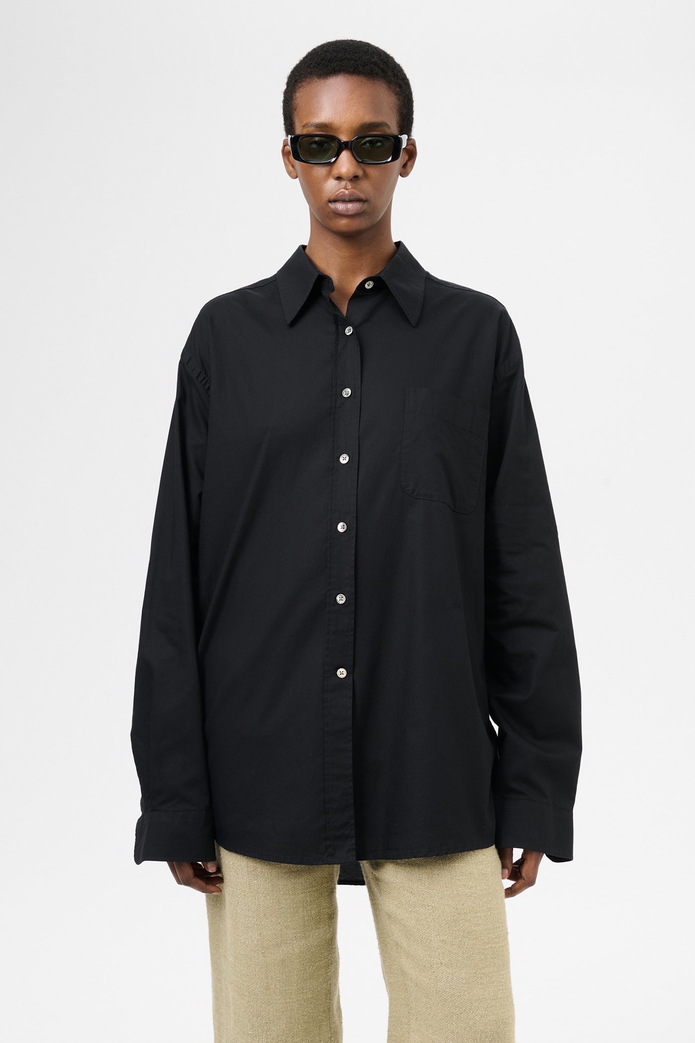 Favourite Shirt Black All Day Poplin - 3