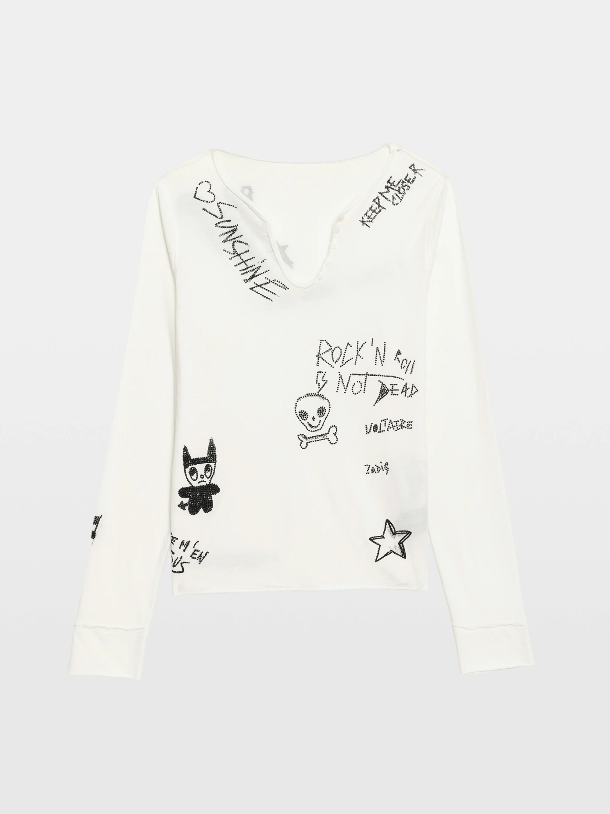 Happy Henley T-shirt - 1