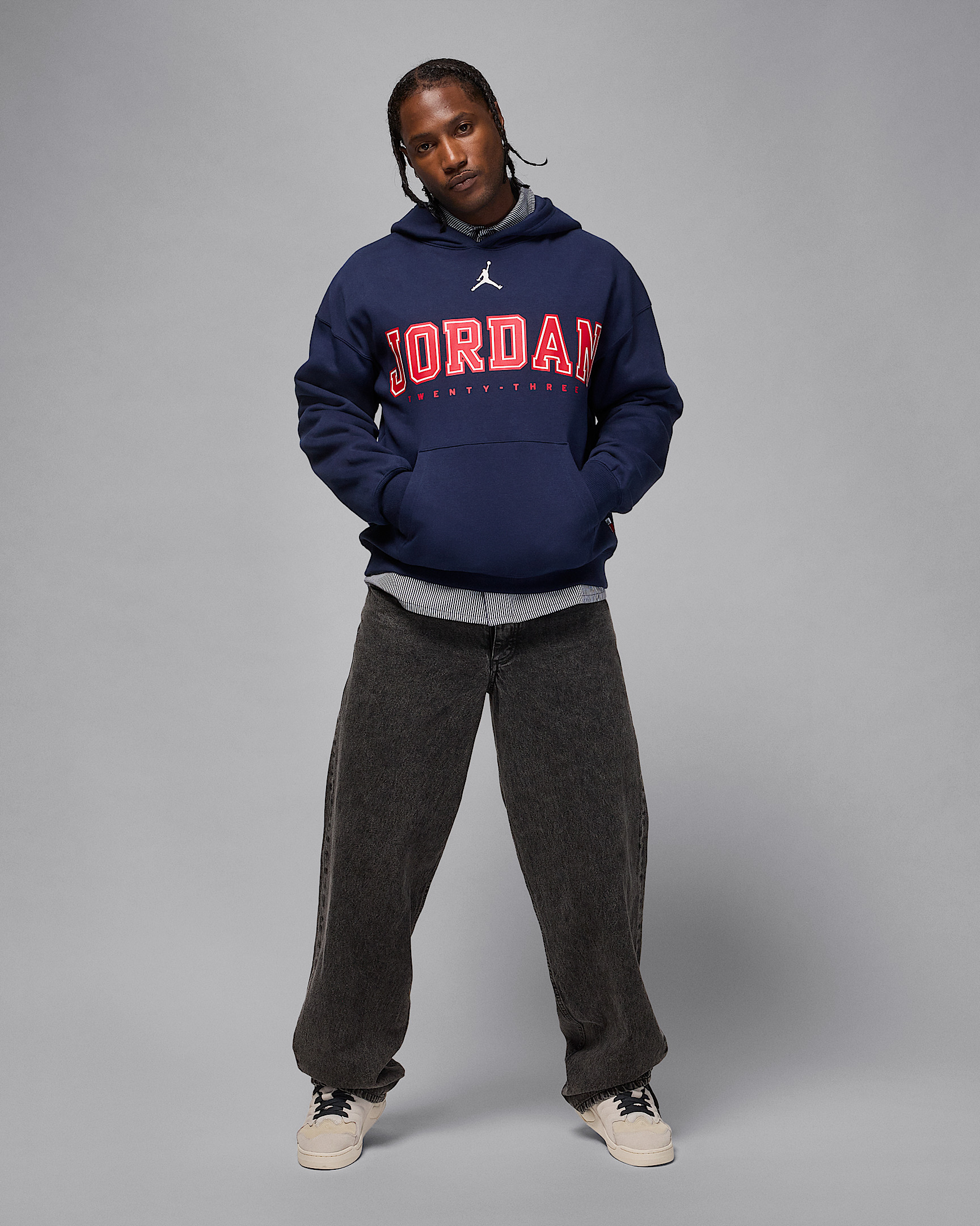 Jordan Brooklyn Fleece Men's Oversized Pullover Hoodie - 8