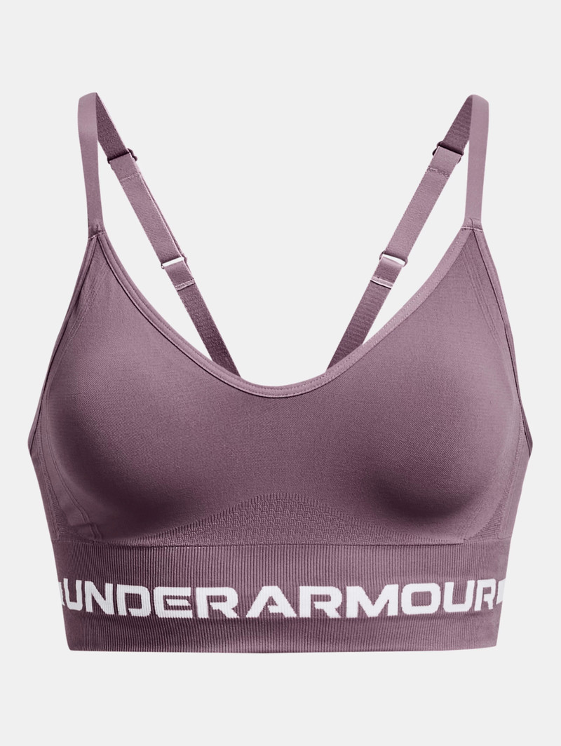 Women's UA Seamless Low Long Sports Bra - 1