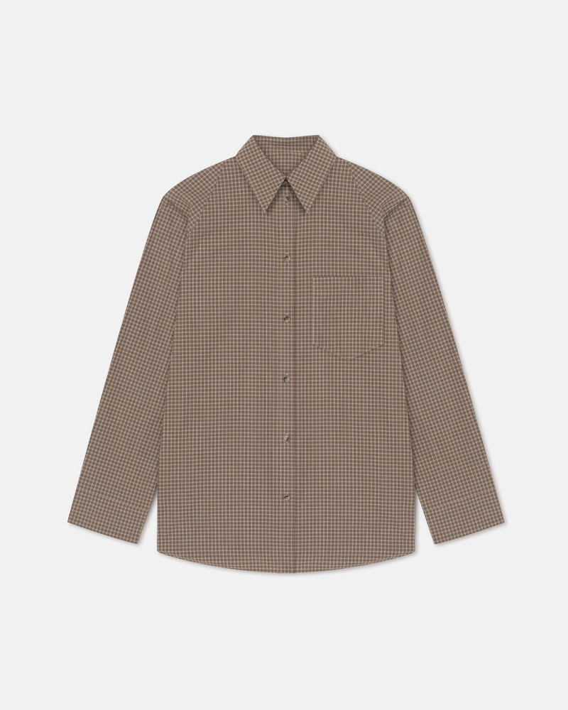 Nanushka Checked Shirting Shirt outlook