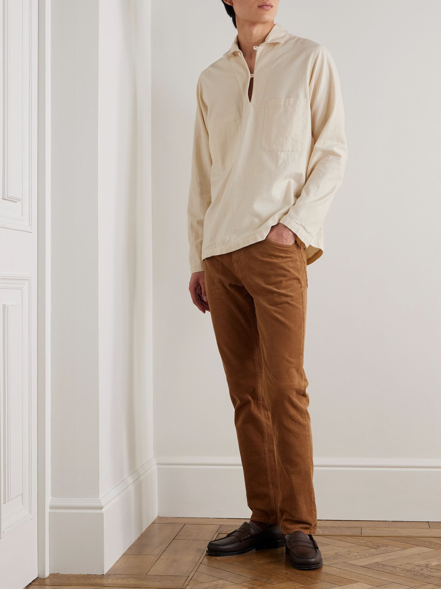 Cotton Polo Shirt White - 2