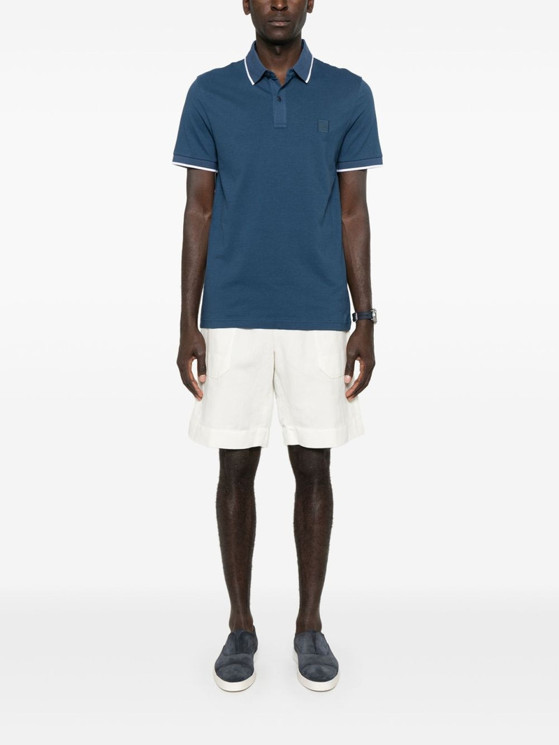 BOSS cotton polo shirt outlook