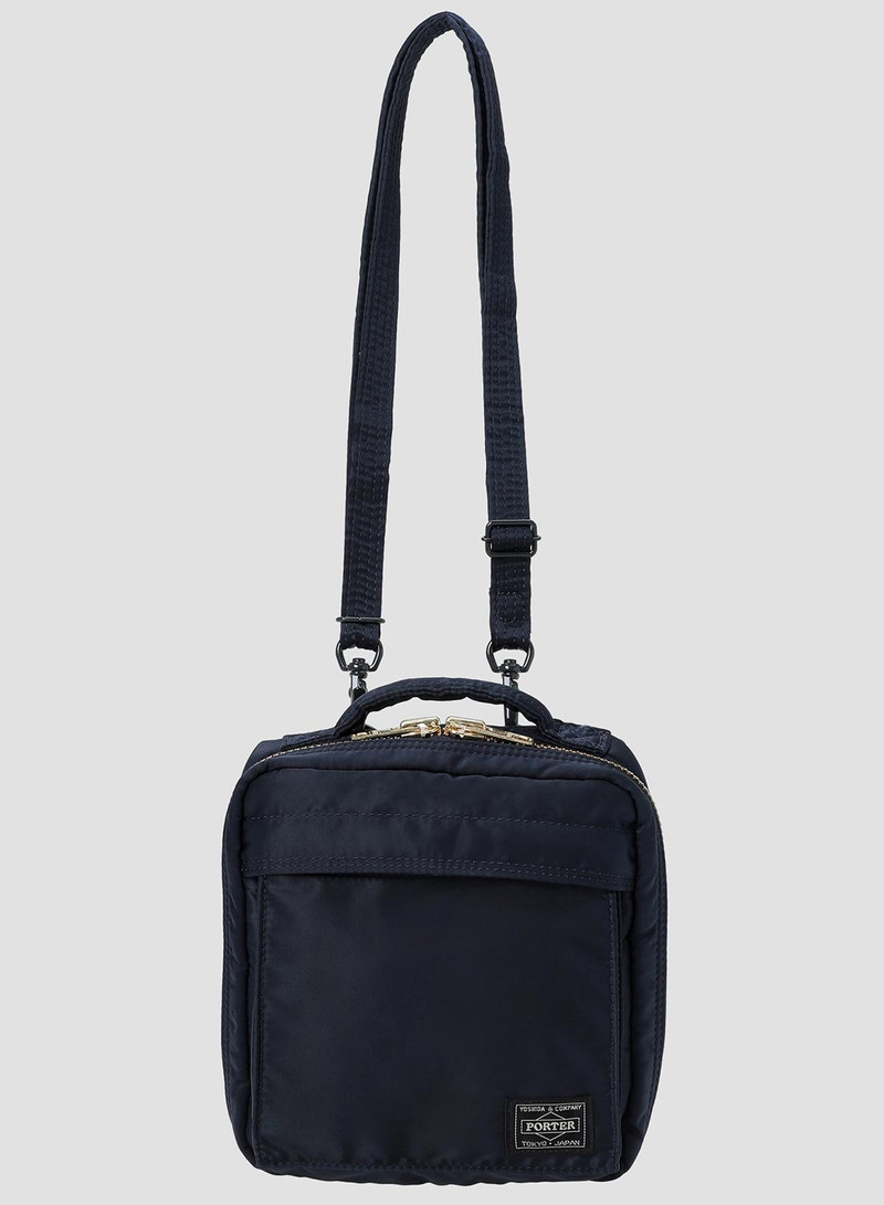 Porter-Yoshida & Co Tanker Square Shoulder Bag in Iron Blue 3