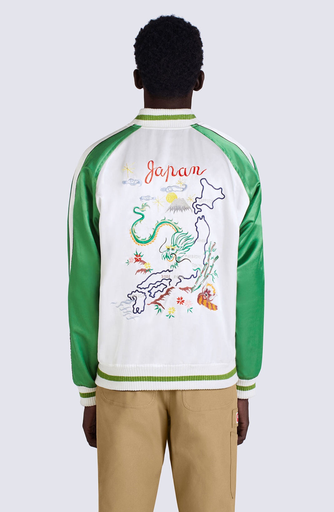 'France Japan' reversible bomber jacket - 11