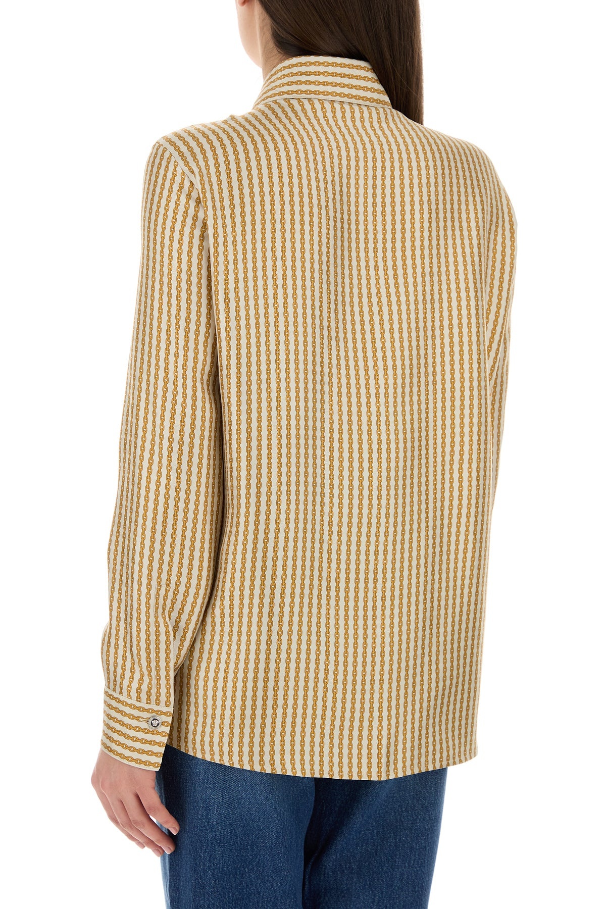 Printed silk shirt - 4