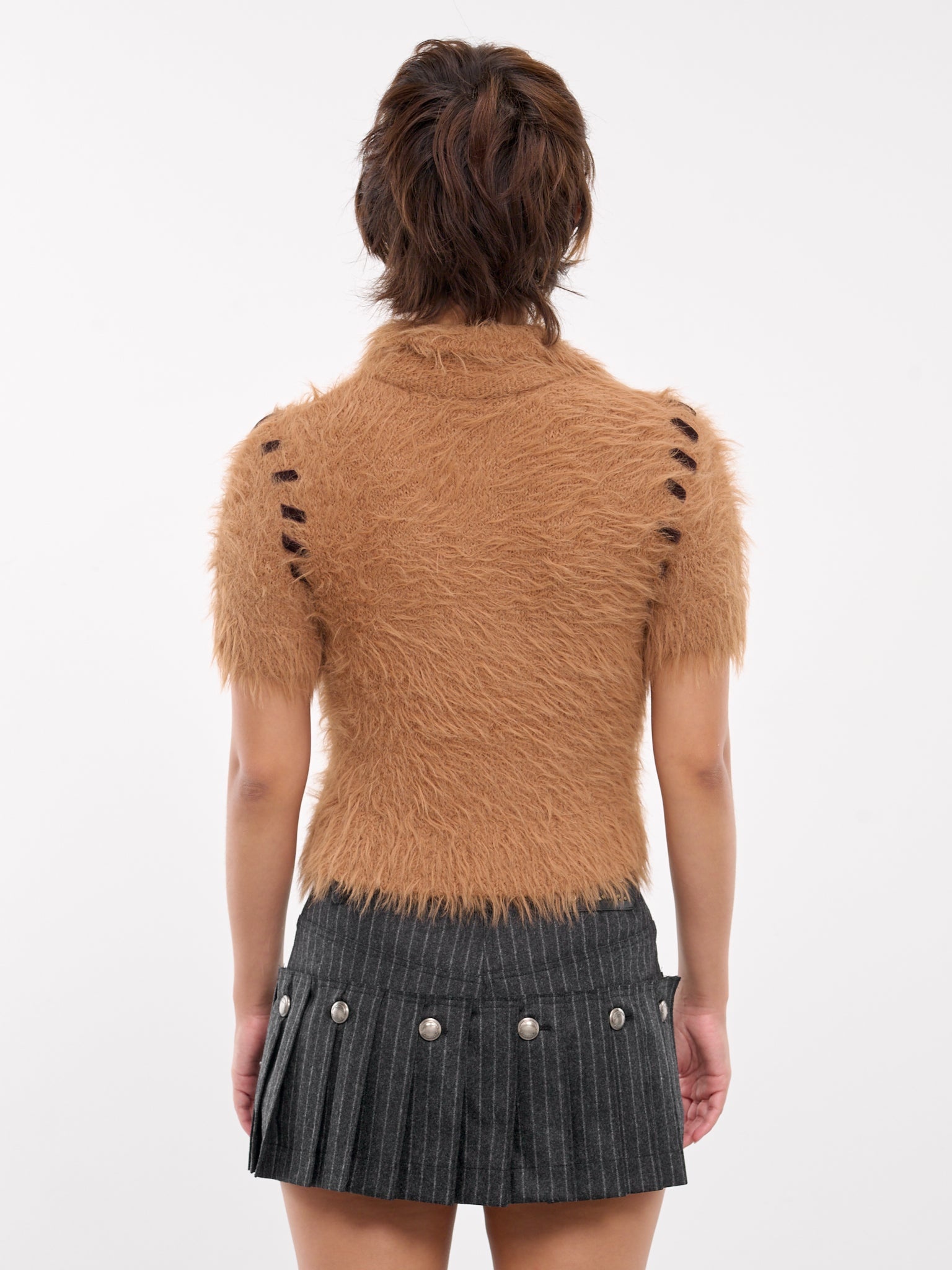 Bear Knit Polo Top - 3