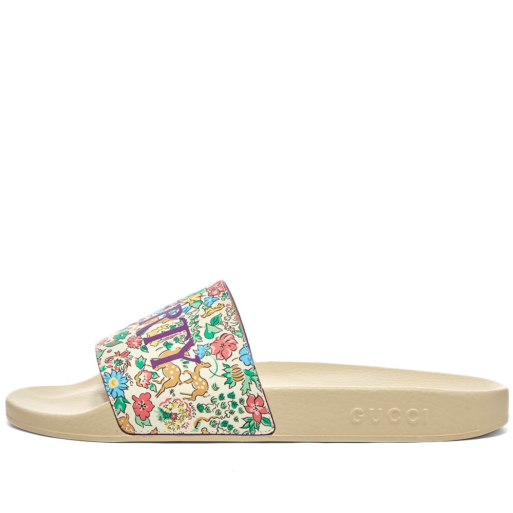 Gucci Liberty Logo Pool Slide - 2