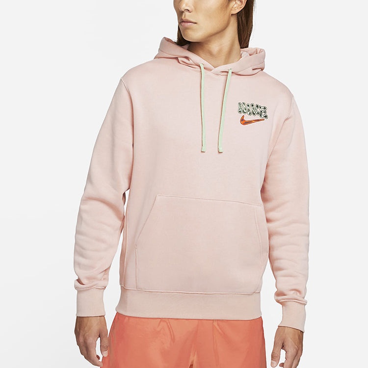 Men's Nike Alphabet Logo Pullover 'Pink' DM2250-601 - 4