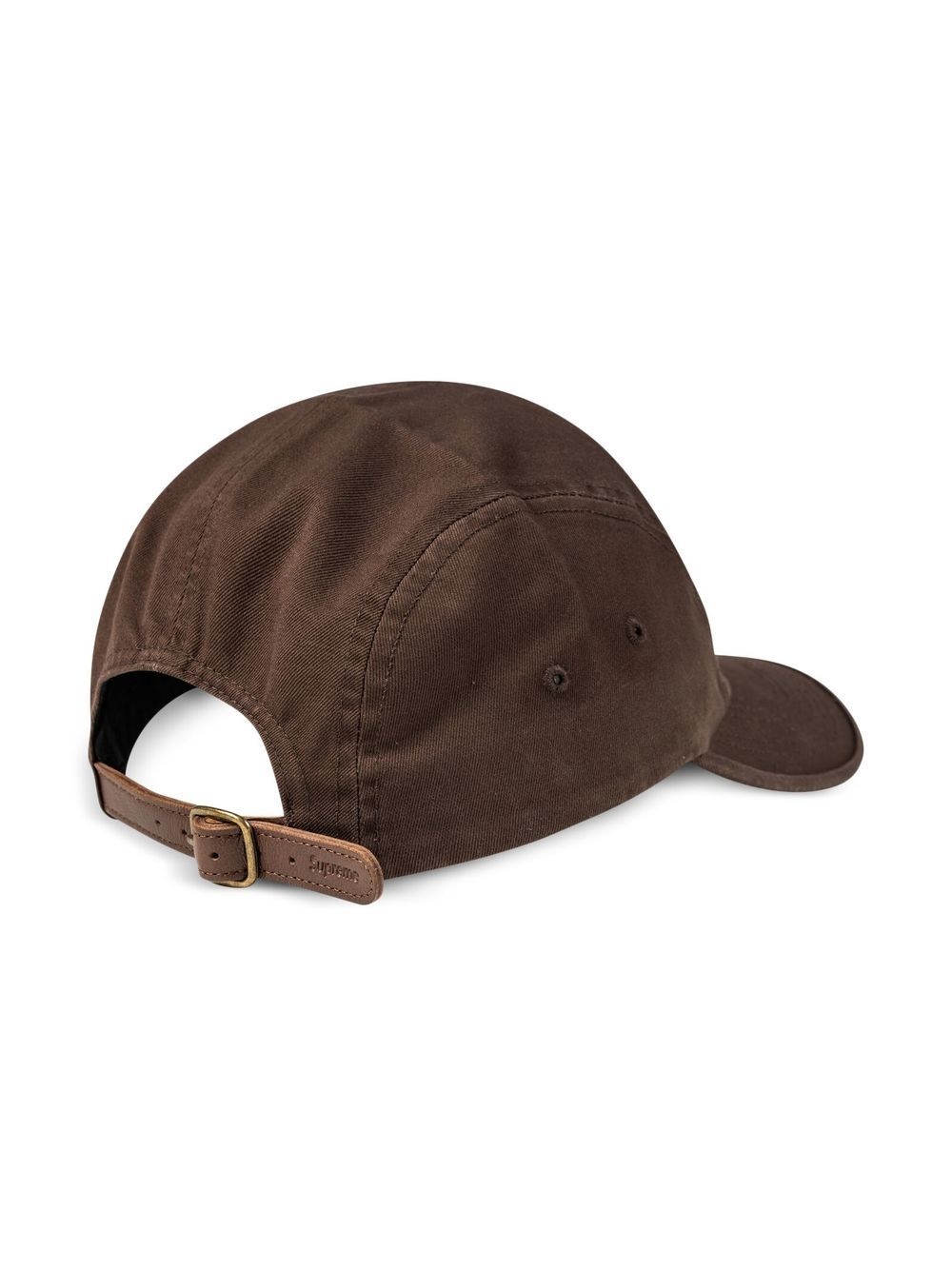 washed chino twill camp cap - 3