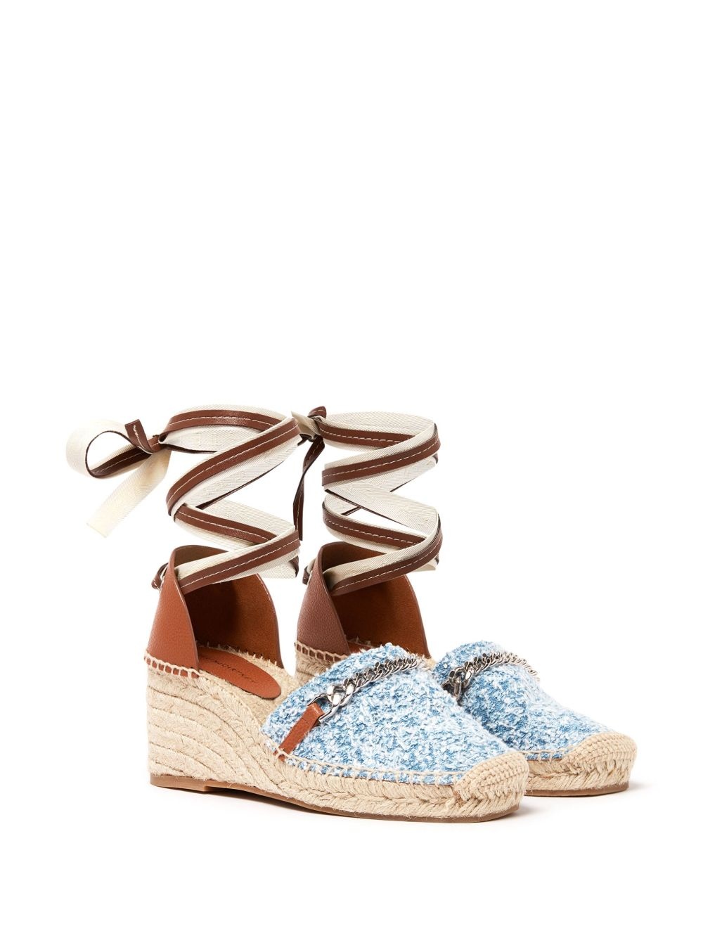 Gaia Denim Boucle espadrilles - 2