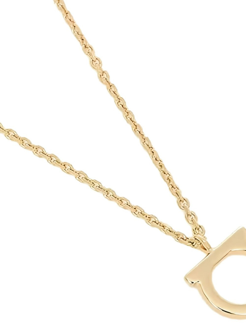 FERRAGAMO Gancini-charm necklace outlook