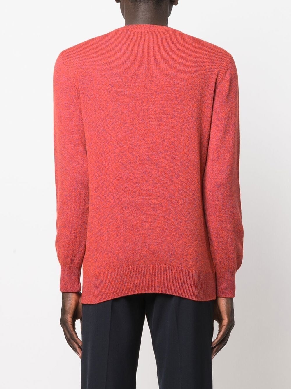 crew-neck knitted jumper - 4