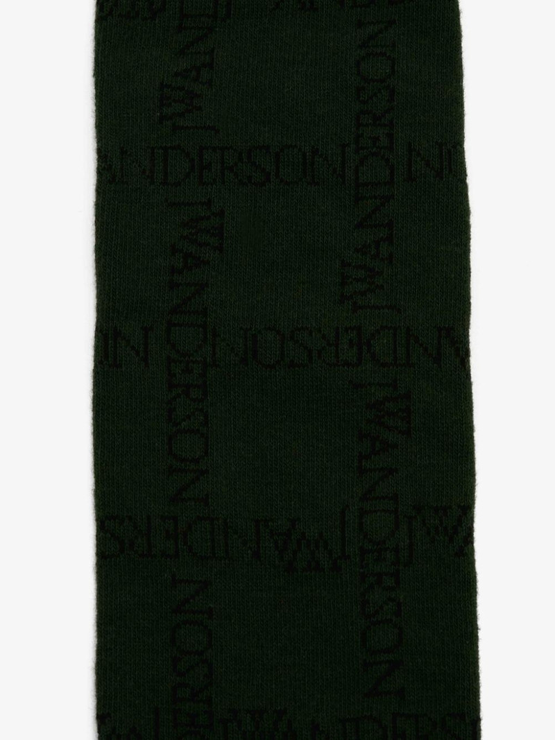 JW Anderson LOGO GRID LONG SOCKS outlook