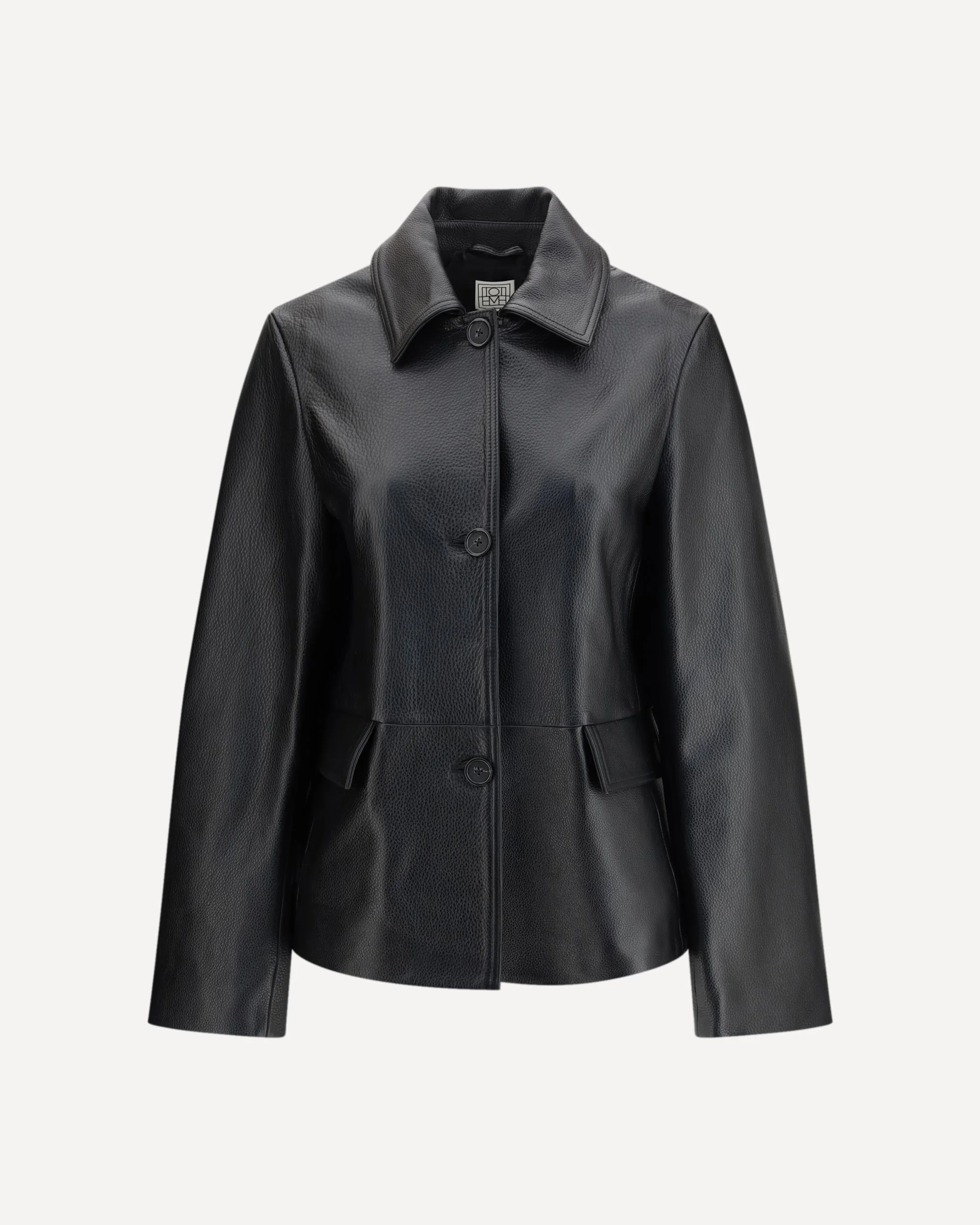 Grained leather Jacket - 1