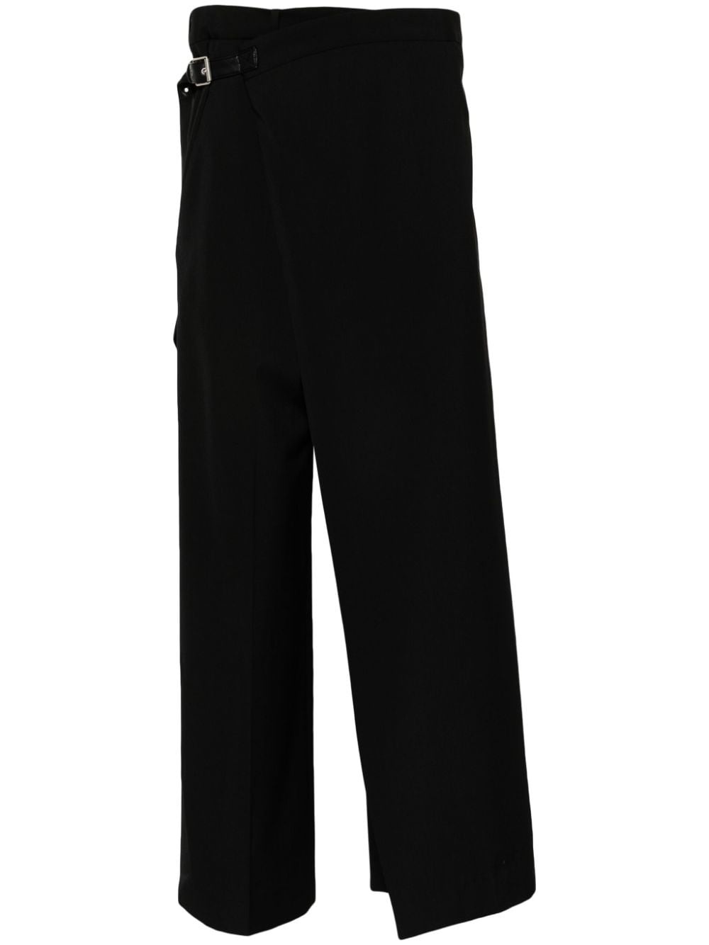 wrap-over trousers - 1