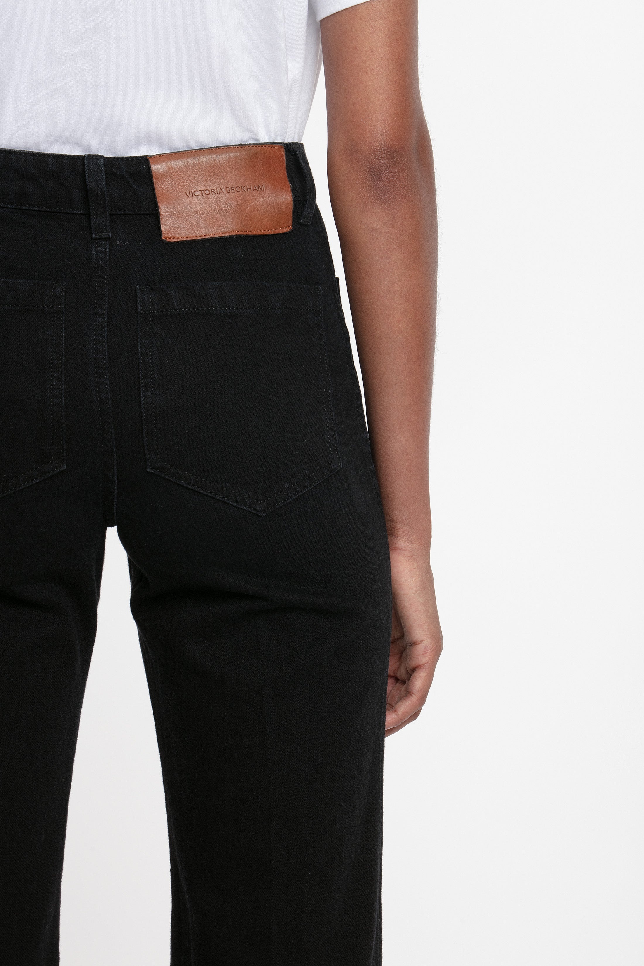 Exclusive Alina High Waisted Stretch Jean In Washed Black - 6