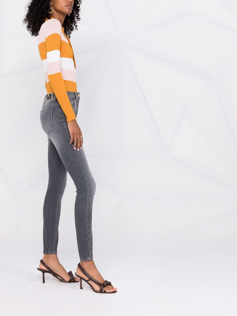 logo-patch denim jeans 6