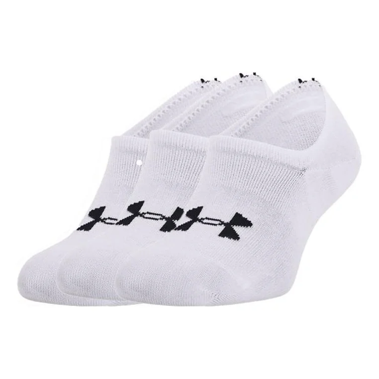 Under Armour Core Ultra Lo 3-Pack Socks 'White' 1358342-100 - 1