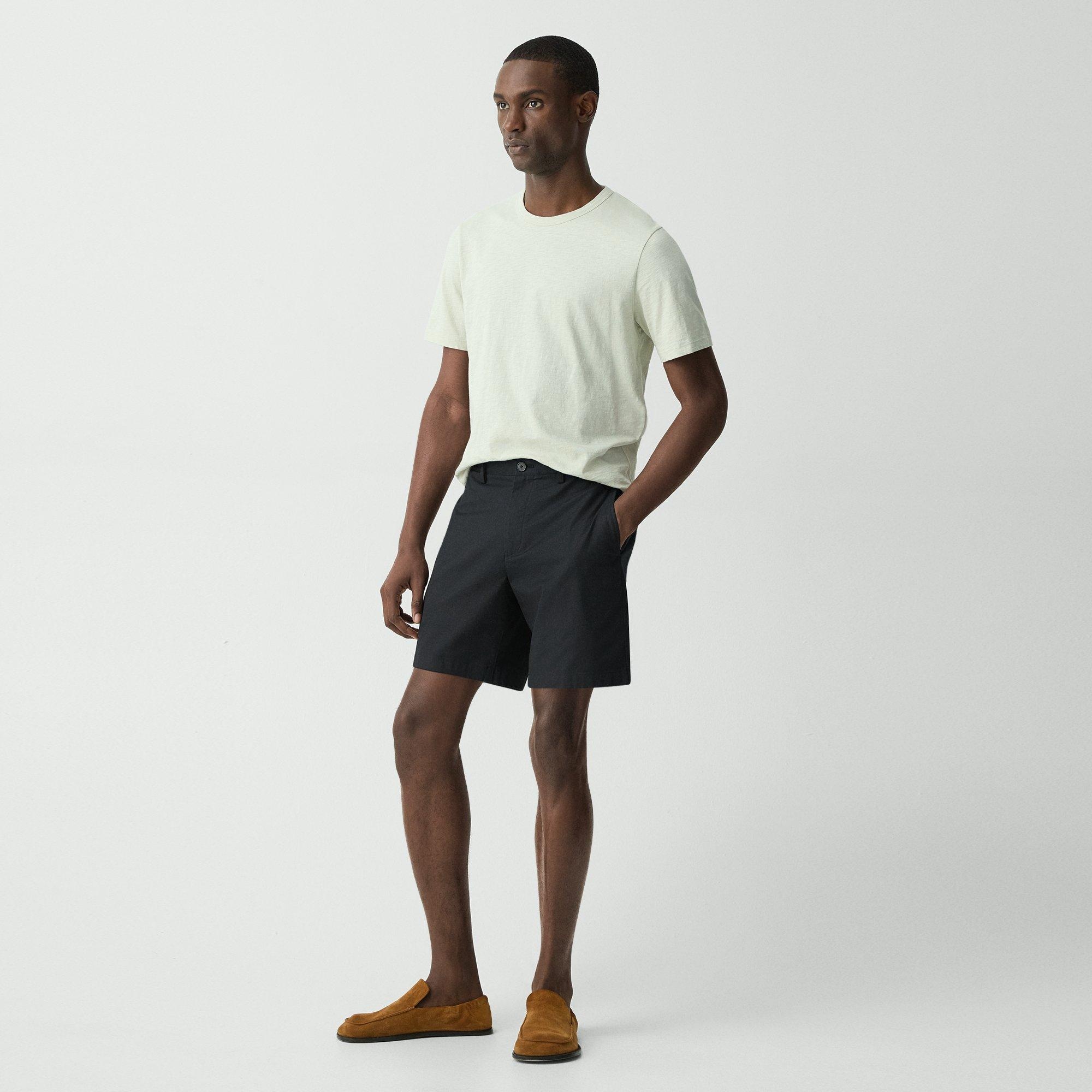 Zaine Short in Stretch Cotton - 3
