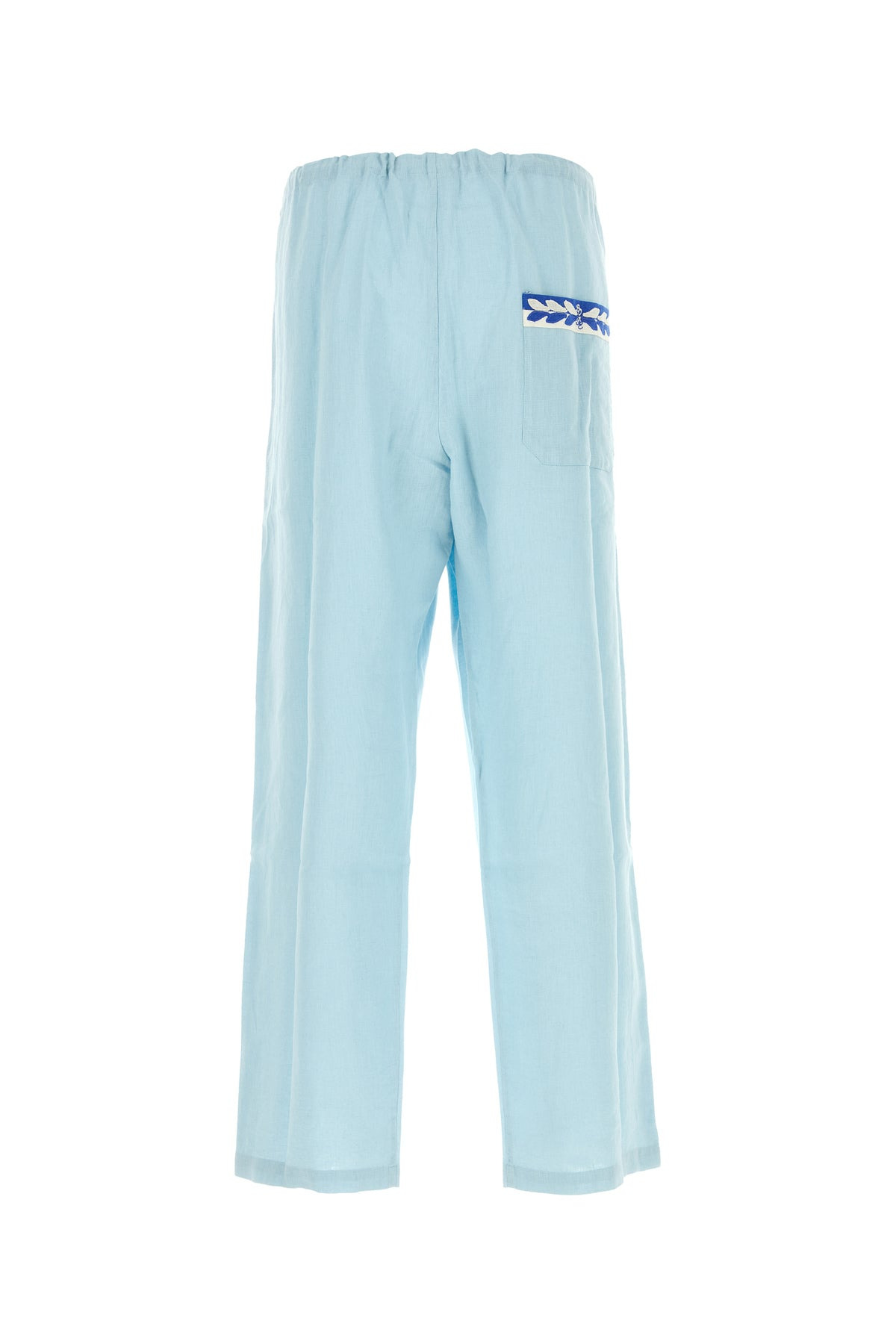 Light blue linen pant - 2