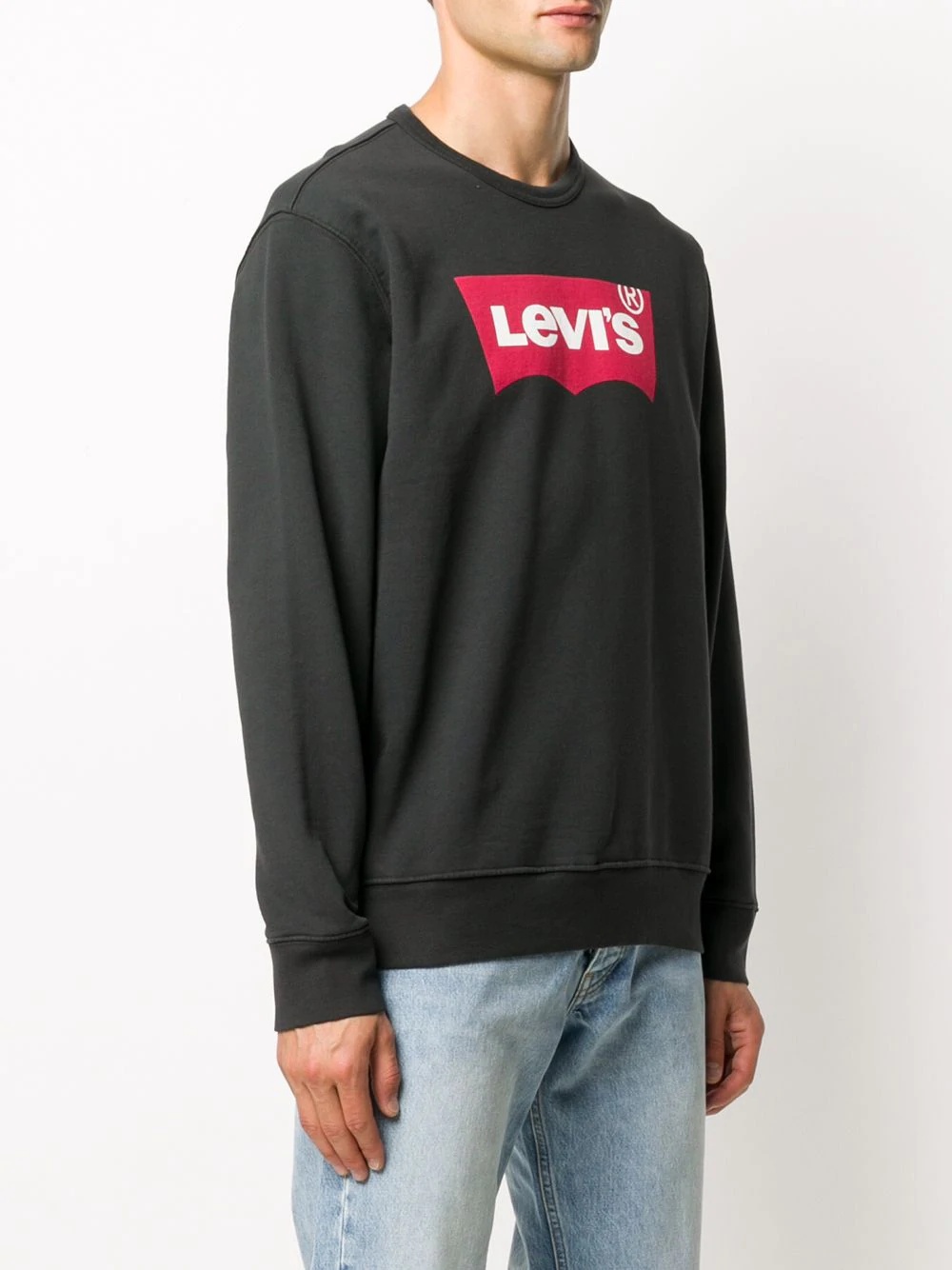 printed logo sweatshirt - 3