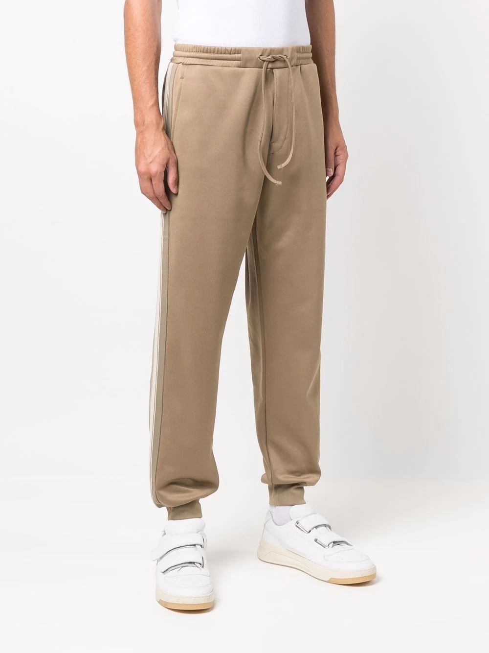 side stripe detail track pants - 3