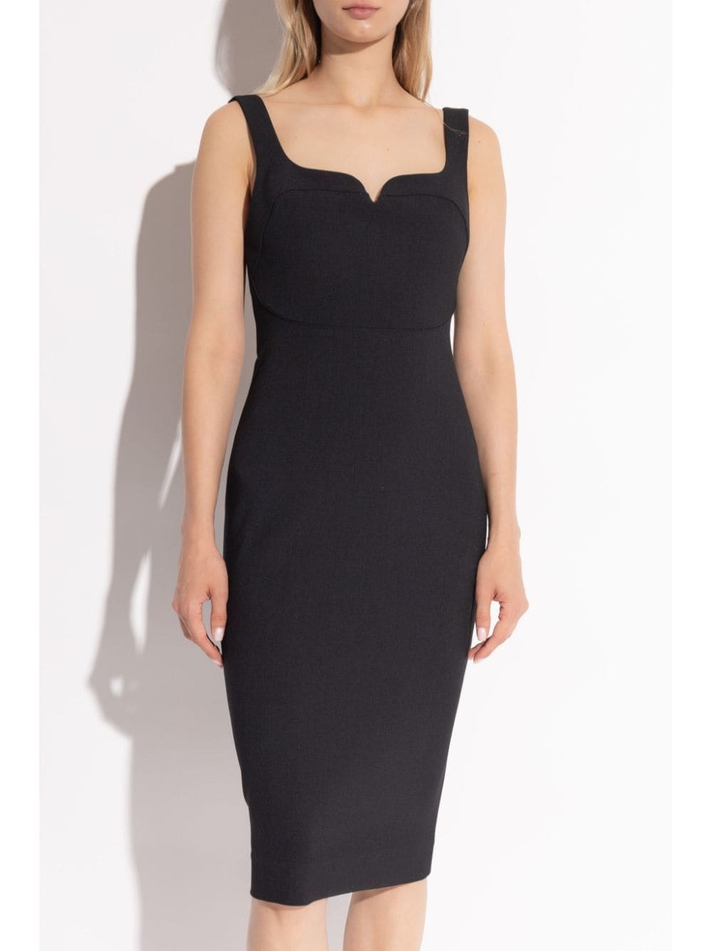 sleeveless midi dress - 3